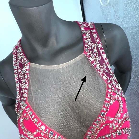 🚫SOLD! NWOT |•ROYAL QUEEN COLLECTIONS•| AMAZING Rhinestone Pageant/Prom/Formal - Picture 8 of 16